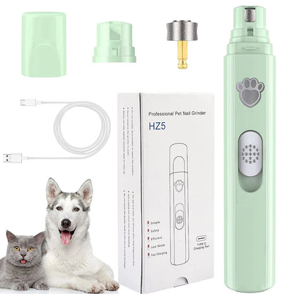 Rechargeable 2 Speed Pet Nail Grinder/Polisher