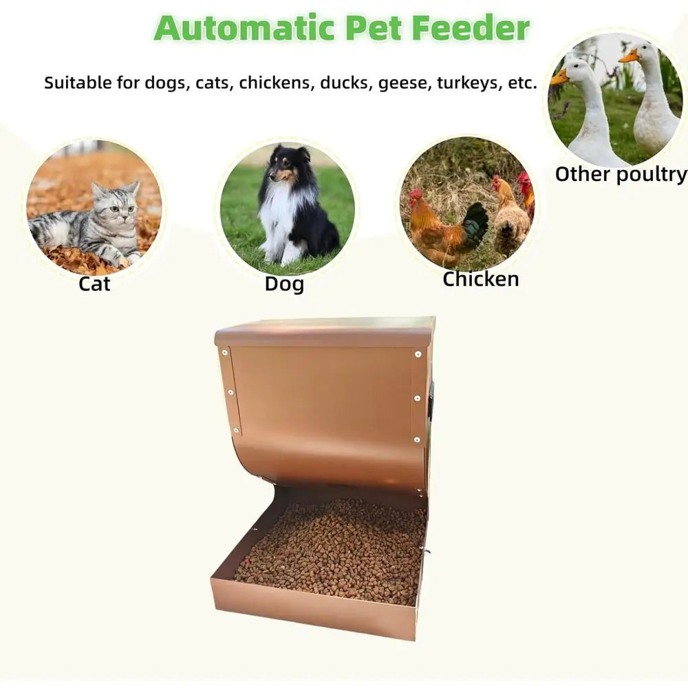 15LBS Gravity Automatic Pet Feeder