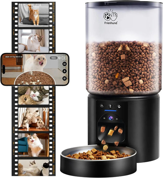 5L Smart Pet Feeder w/2K Camera