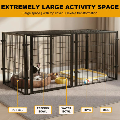 47IN Portable Pet Playpen