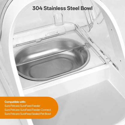 Stainless Steel Bowl for Automatic Pet Feeder