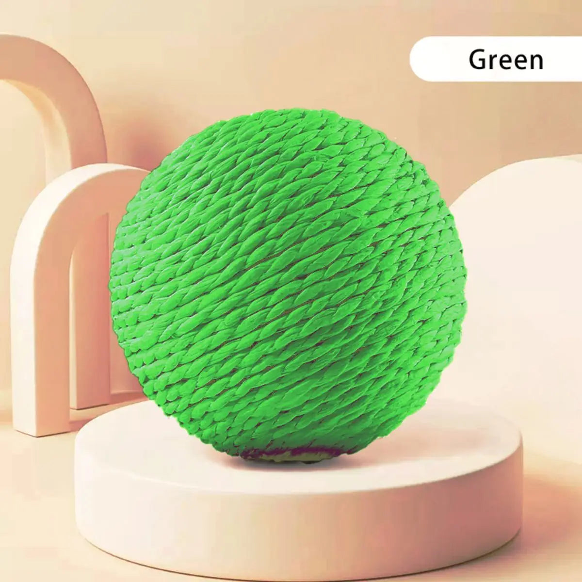 Interactive Super Big Sisal Scratching Ball Toy