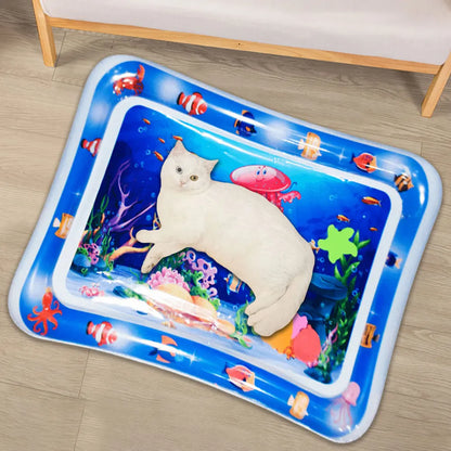 Sensory Water Play Mat with Fish