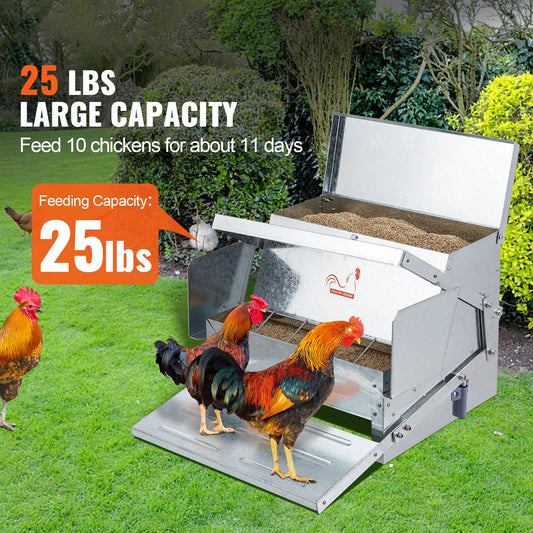 Automatic Chicken Feeder 25 lbs. Capacity