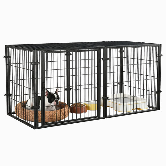 48In Heavy Duty Stackable Pet Kennel