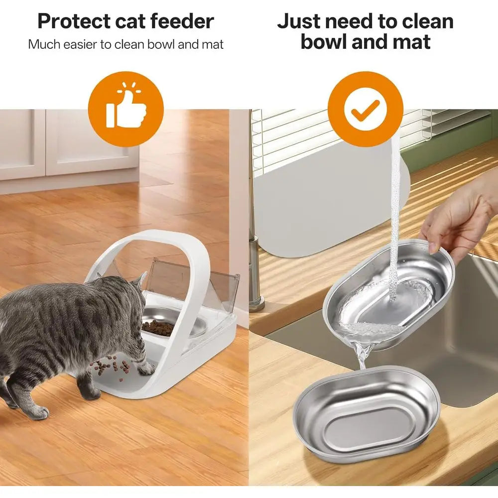 Stainless Steel Bowl for Automatic Pet Feeder