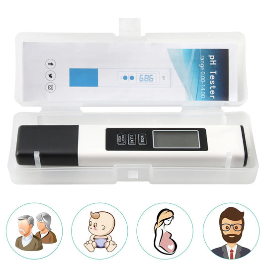 Digital Water Tester for Drinking Water and Aquariums