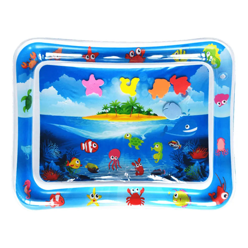 Sensory Water Play Mat with Fish