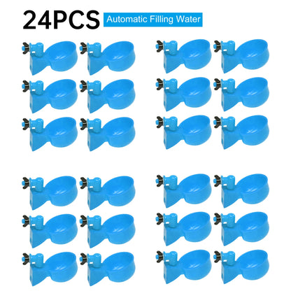 36-1PCS  Automatic Poultry Feeder Waterer