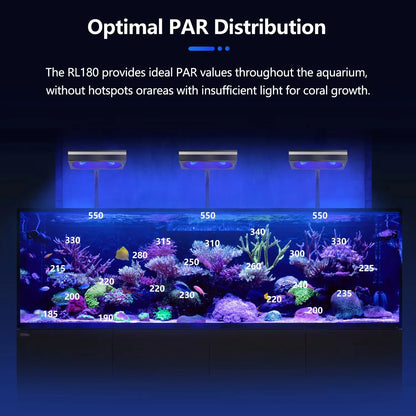 PopBloom 180W WiFi Aquarium Reef Coral Lamp
