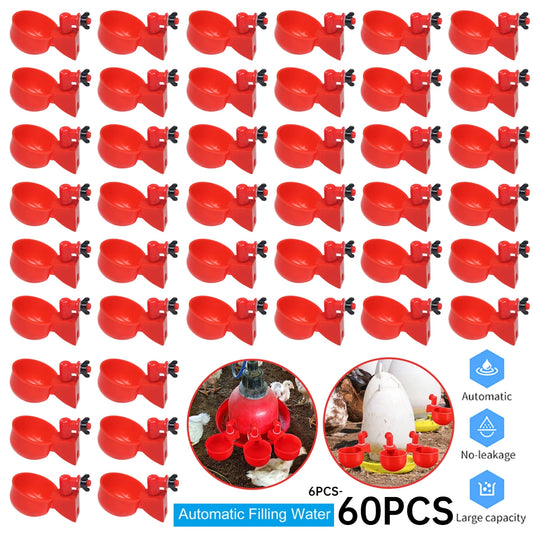 36-1PCS  Automatic Poultry Feeder Waterer