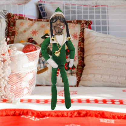 Christmas Elf Snoop on a Stoop Plush Toys
