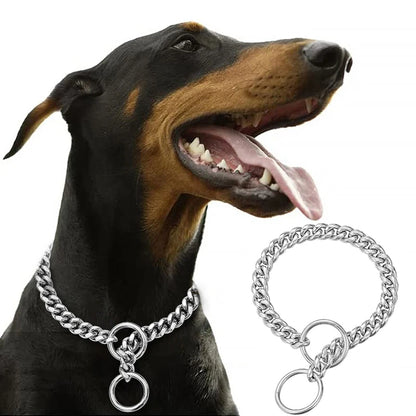 Stainless Steel Training Dog Collar