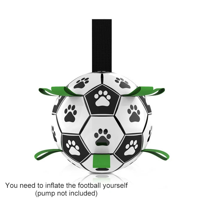 Interactive Football (Soccer) Toy w/Grab Tabs