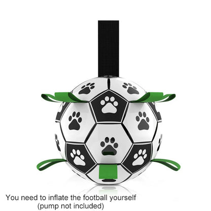 Interactive Football (Soccer) Toy w/Grab Tabs