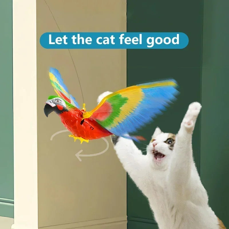 Interactive Electric Hanging Bird Pet Toys