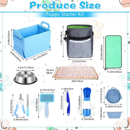 65 Pcs Starter Kit for Puppies