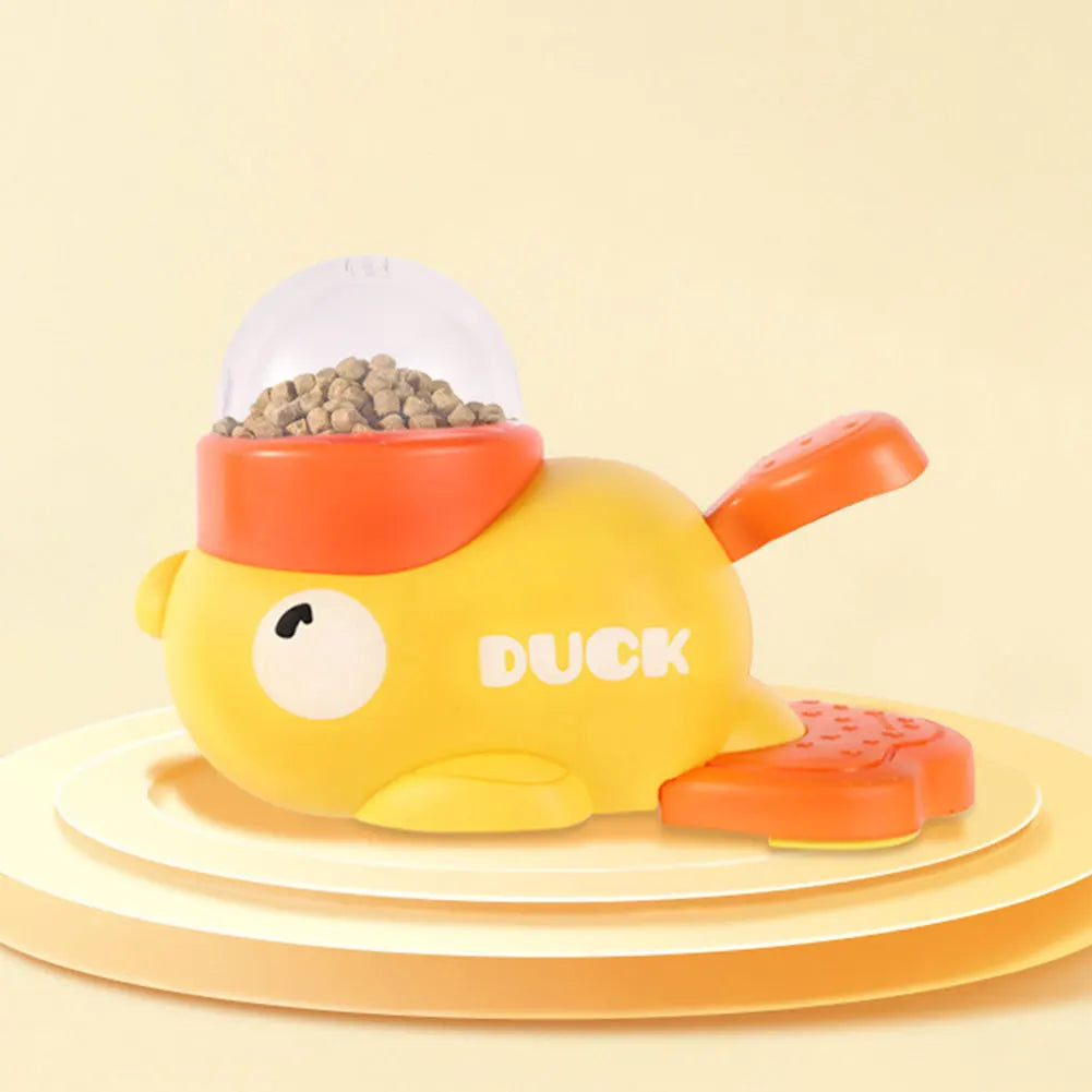 Dog Interactive Duck-Shaped Slow Feeder