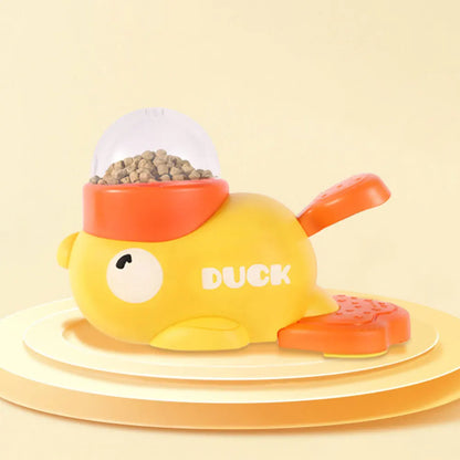 Dog Interactive Duck-Shaped Slow Feeder