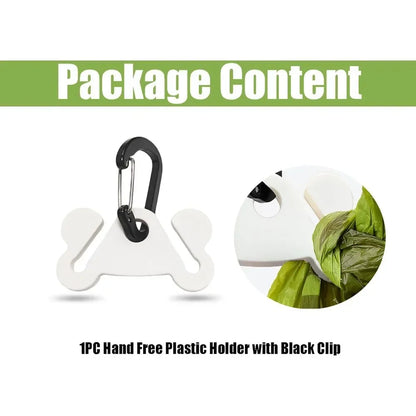 Holder for Leash Dog Waste Bag Carrier