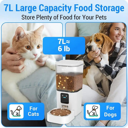 Automatic Pet Feeder with 5G WiFi