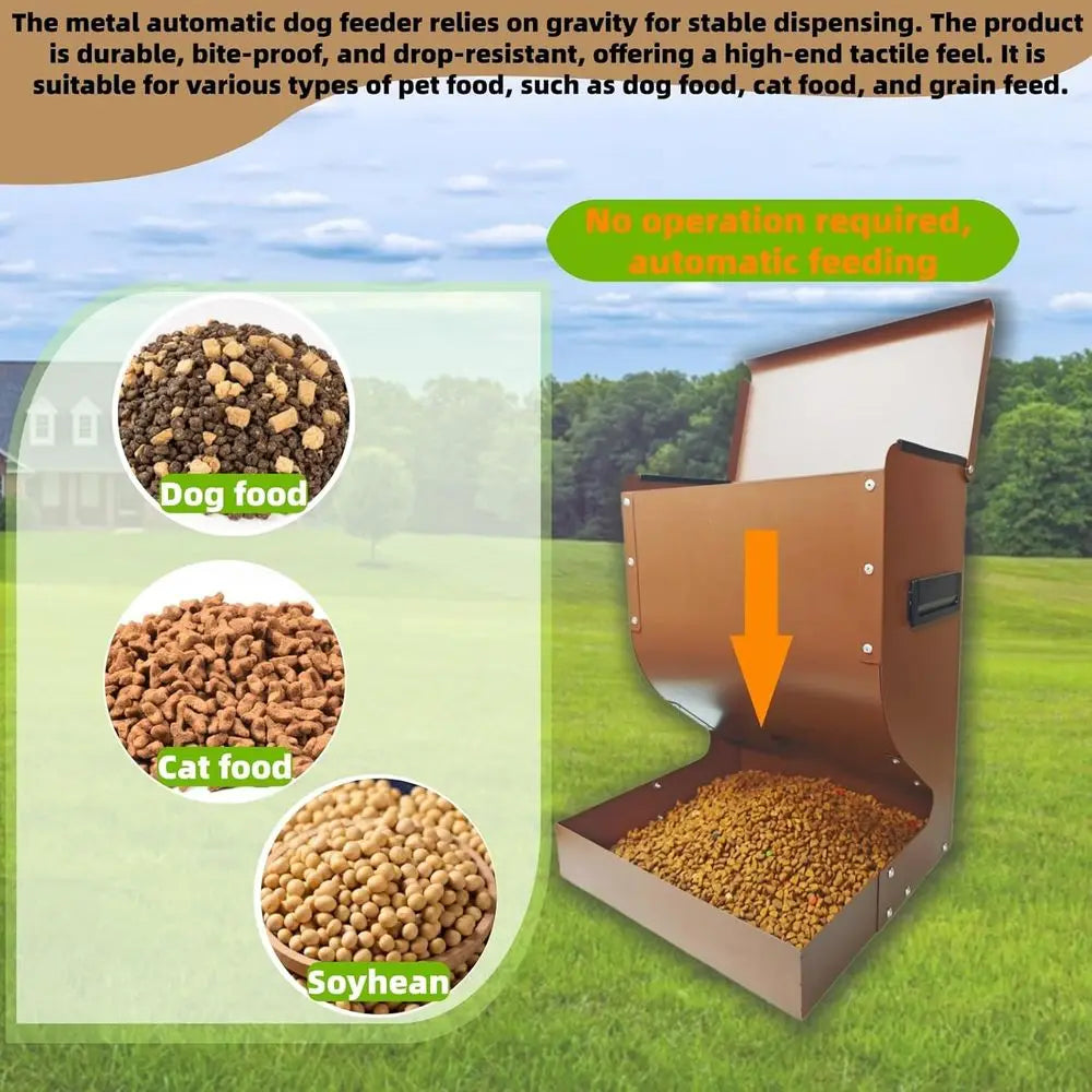 15LBS Gravity Automatic Pet Feeder