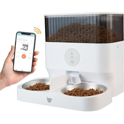 Double Smart Automatic Pet Feeder