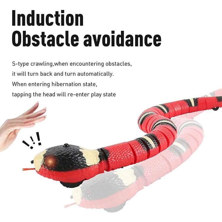 Automatic Smart Sensing Snake for Pet Play