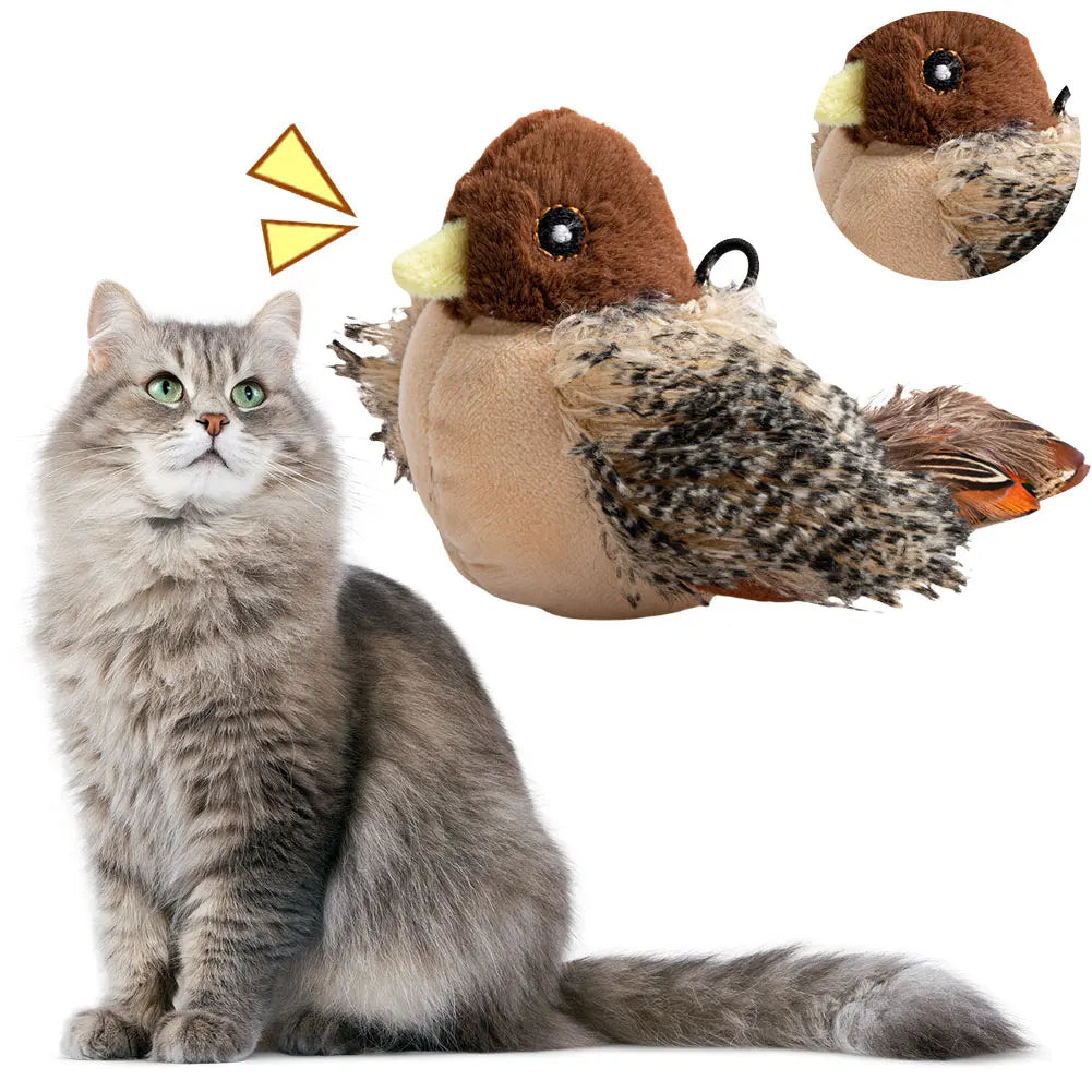 Interactive Flying Bird Pet Toy