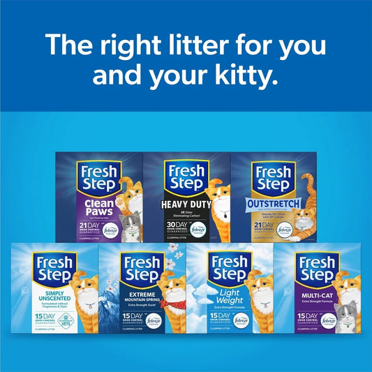Fresh Step Lightweight Clumping Cat Litter