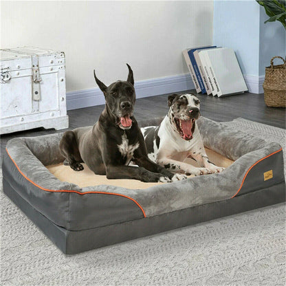 Jumbo Memory Foam Orthopedic Pet Bed