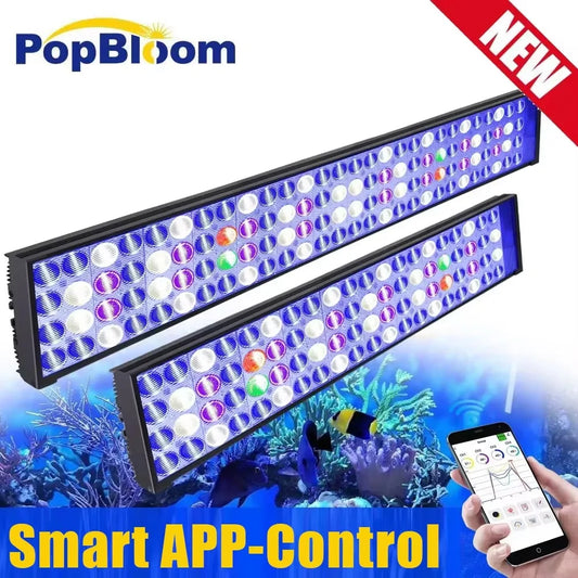 PopBloom WiFi Led Aquarium Reef Coral Lights