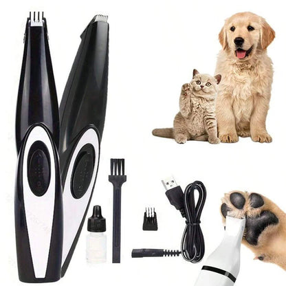 Pet Rechargeable Low Noise Paw Trimmers