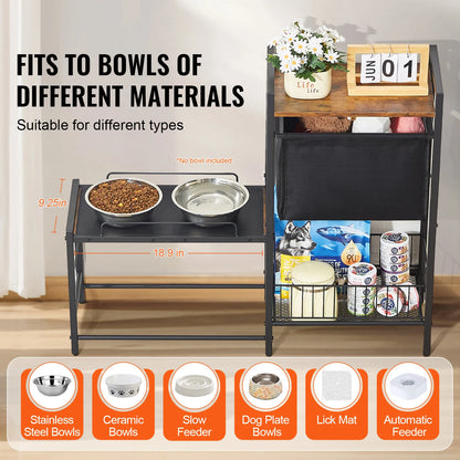 VEVOR Pet Feeding Station with Storage
