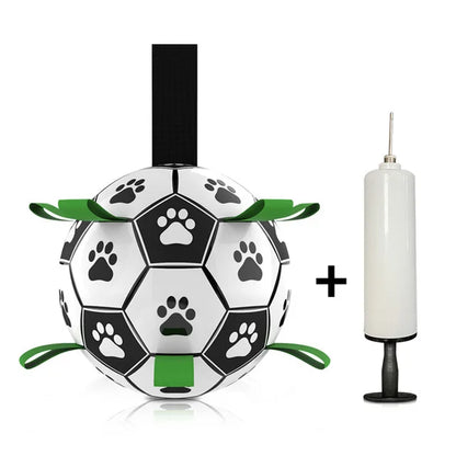 Interactive Football (Soccer) Toy w/Grab Tabs