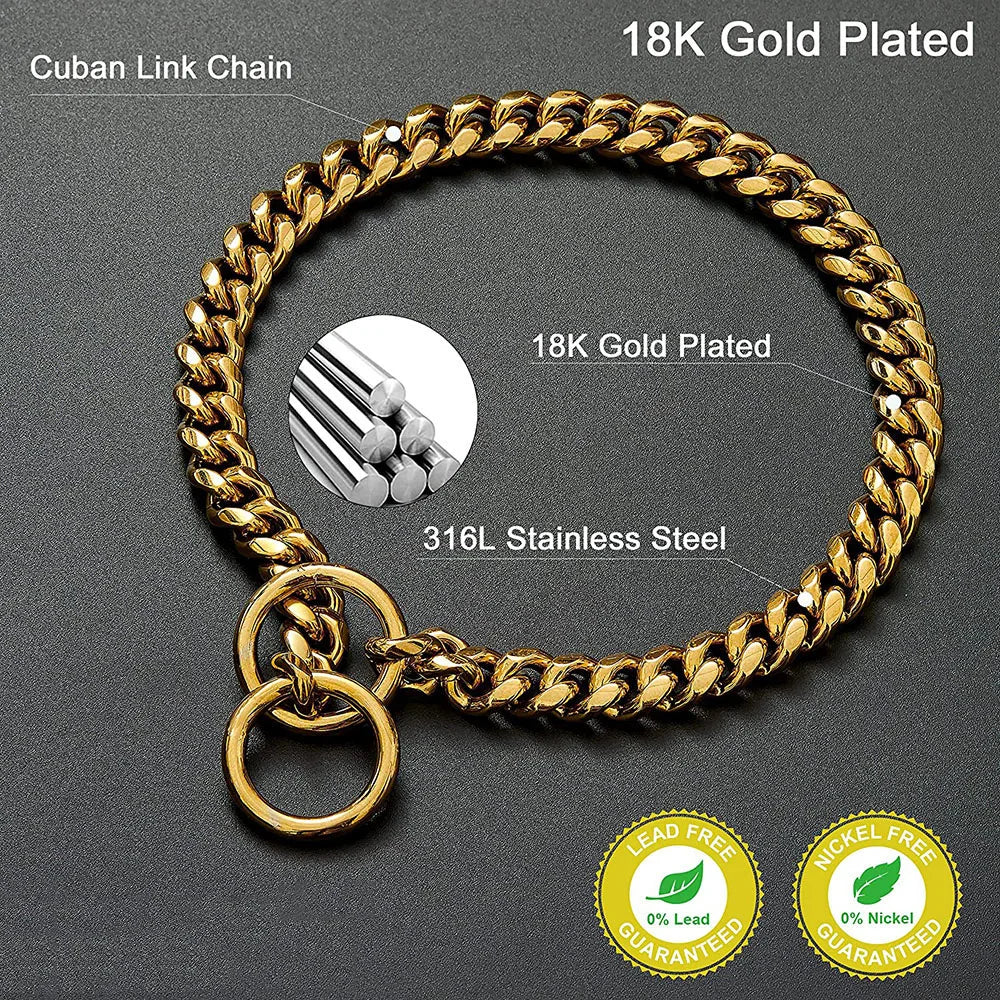 Stainless Steel Training Dog Collar