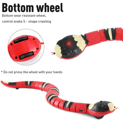Automatic Smart Sensing Snake for Pet Play