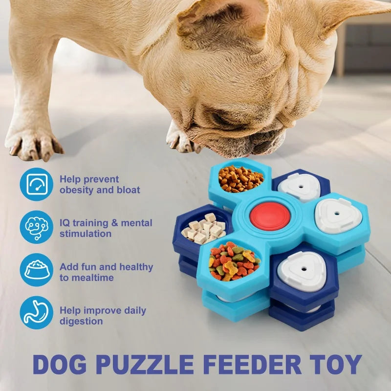 Interactive Feeding Puzzle Pet Training Toy