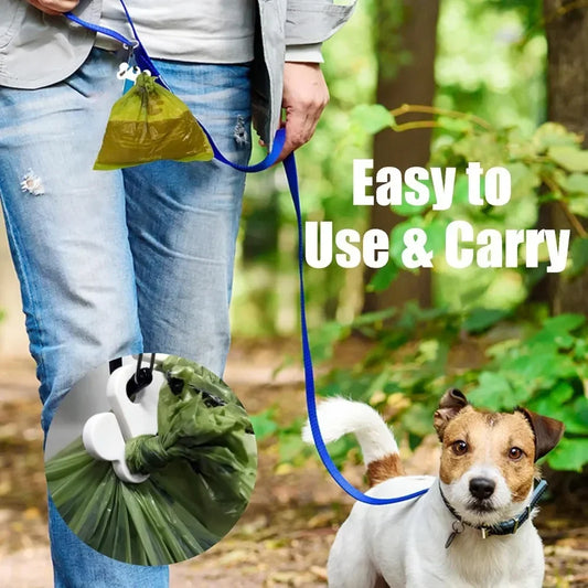 Holder for Leash Dog Waste Bag Carrier