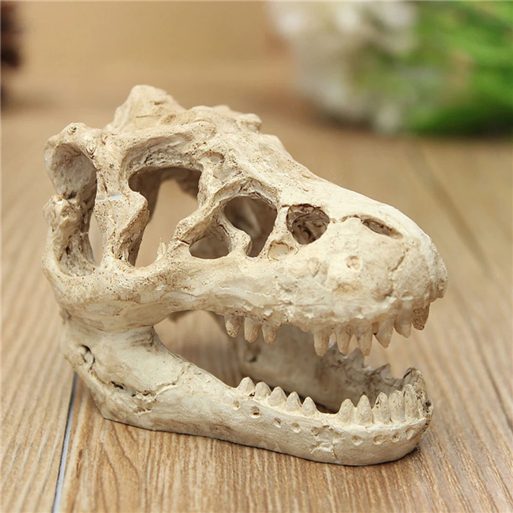 Dinosaur Head Decorative Aquarium Ornament