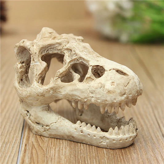 Dinosaur Head Decorative Aquarium Ornament