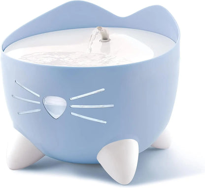 Blue Cat Pet Water Fountain