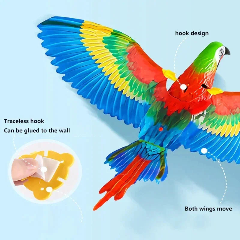 Hanging Bird Interactive Pet Toy