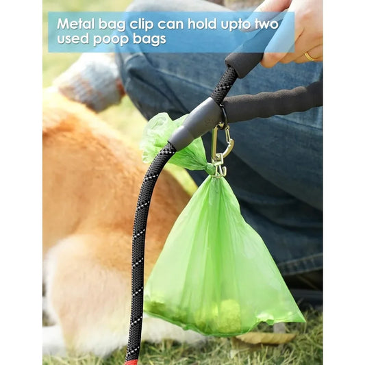 2 Pack Dog Poop Bag Holder for Leash