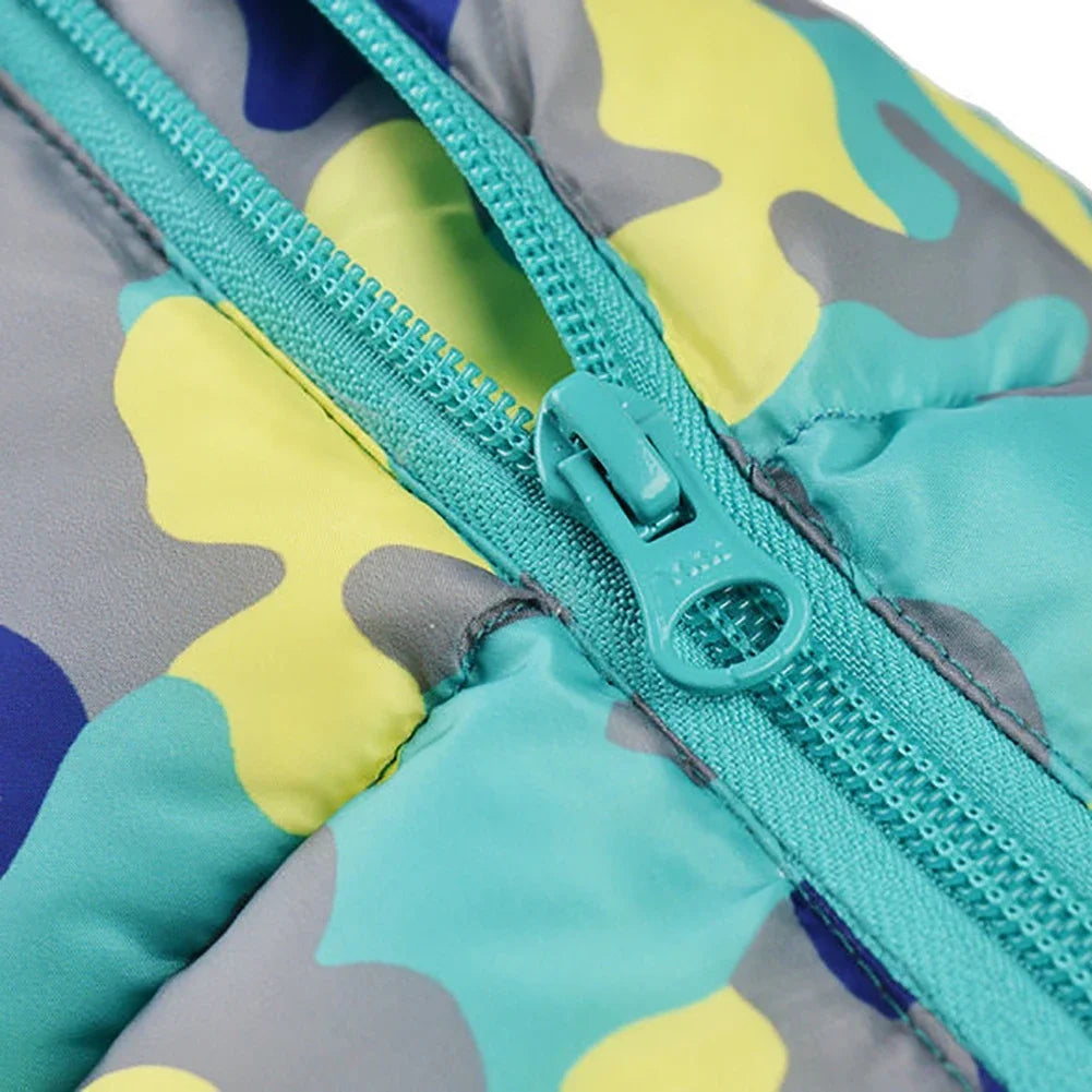 Fullbody Fleece Puffer Snowsuit S-XXL