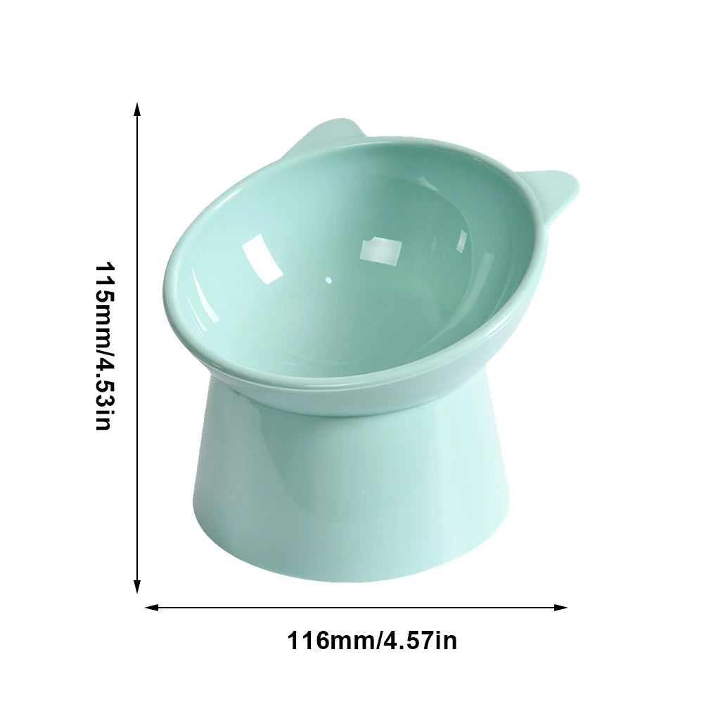 Tilted Elevated Pet Food Bowl - Non-Slip