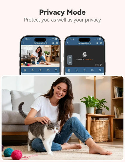 6L Automatic Pet Feeder w/Camera