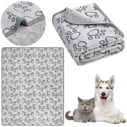 Flannel Pet Sleep Mat for Dog Cat