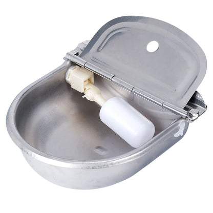 Stainless Steel Automatic Drinking Bowl for Pets