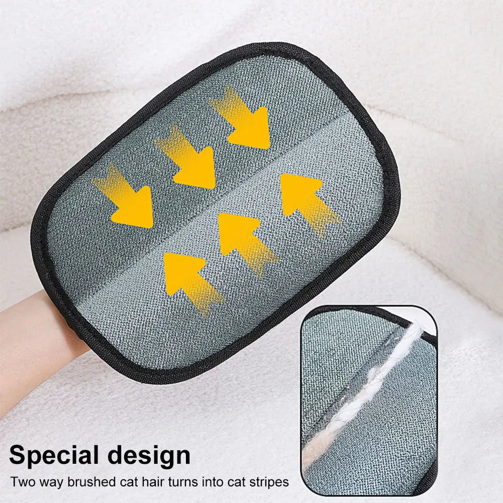 Double Sided Pet Hair Removal Glove